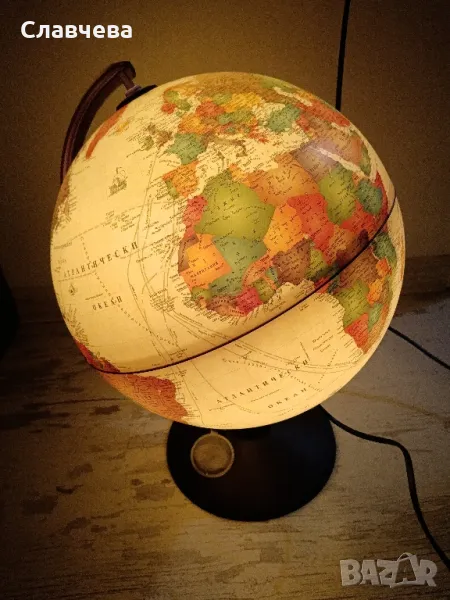 Глобус лампа, снимка 1