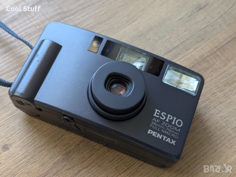 Компактен лентов фотоапарат Pentax ESPIO AF ZOOM 35mm-70mm FULL MACRO, снимка 1