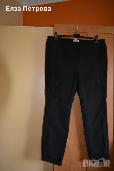Пролетно - есенен черен панталон, снимка 1