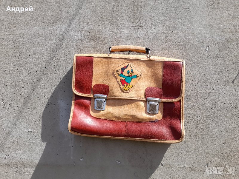 Стара ученическа чанта #25, снимка 1