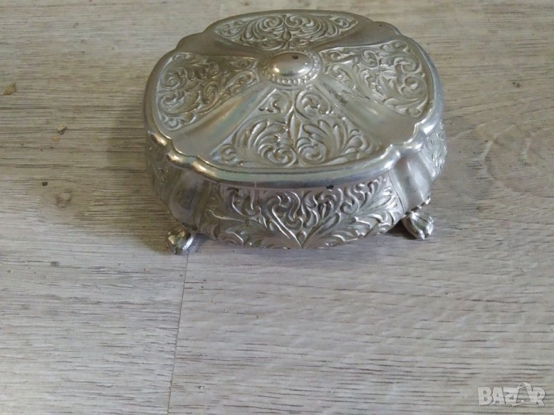 метална кутийка за бижута арт деко, снимка 1