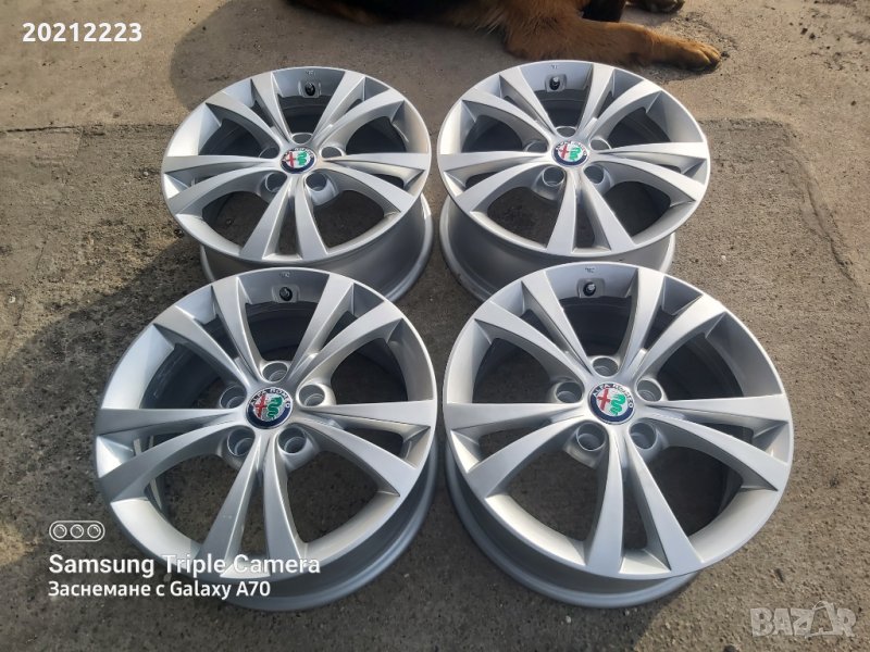 4 броя алуминиеви джанти за Alfa Romeo Giulietta 16, снимка 1