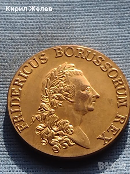 Сувенирна монета FRIDERICUS BORUSSORUM REX 25061, снимка 1