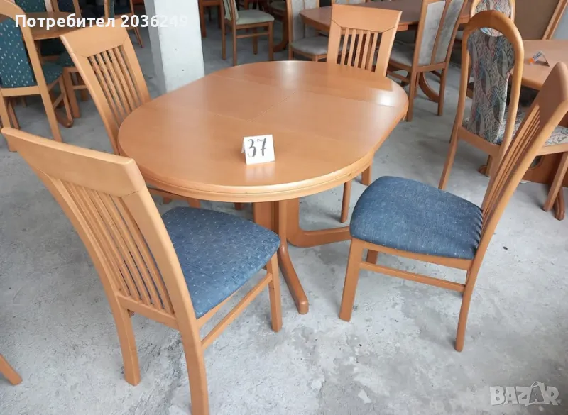 Комплект разтегателна маса с 4 стола- Автомат
, снимка 1