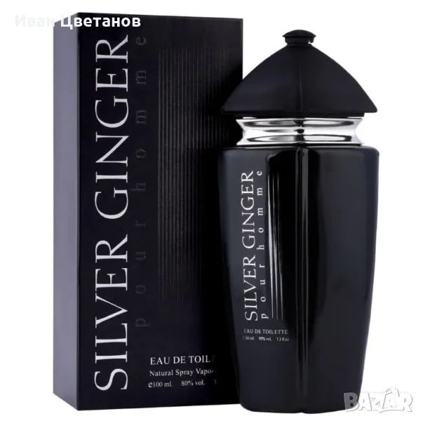 Парфюм Silver Ginger by BN, U n i s e x, Eau de toilette 100ml, снимка 1