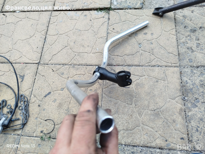 Алуминиев сет за велосипед колело за стержен 28.6 , снимка 1