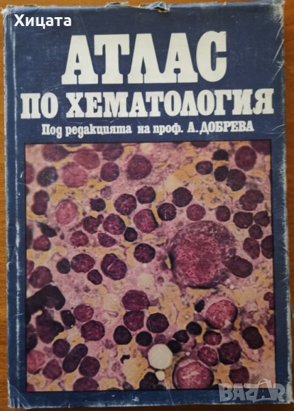 Атлас по хематология,Аница Добрева,Тодор Мешков,Медицина и физкултура,1984г.200стр.Отлична! , снимка 1