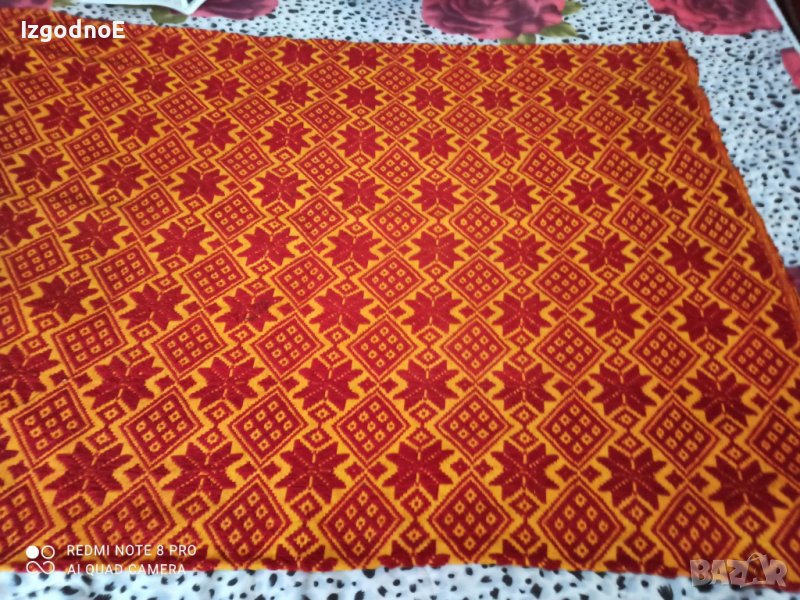 Покривка за легло тъкана с памучни конци Неупотребявана, снимка 1