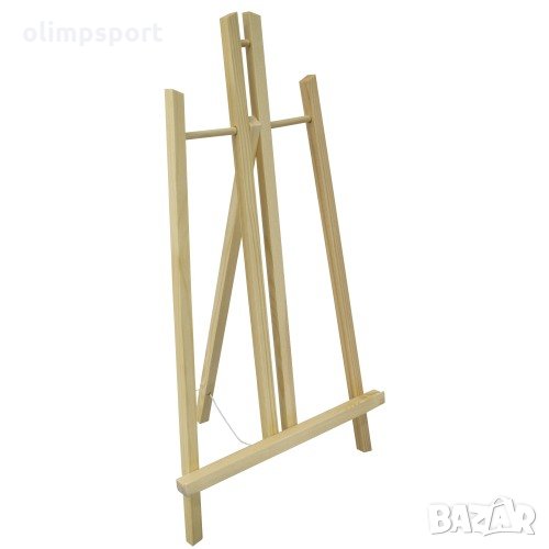 Настолен дървен статив 50 см с регулиране на наклона, снимка 1