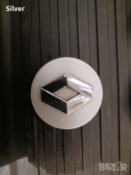 Капачки за джанти Рено Renault сиво/ хром 60 мм, снимка 1