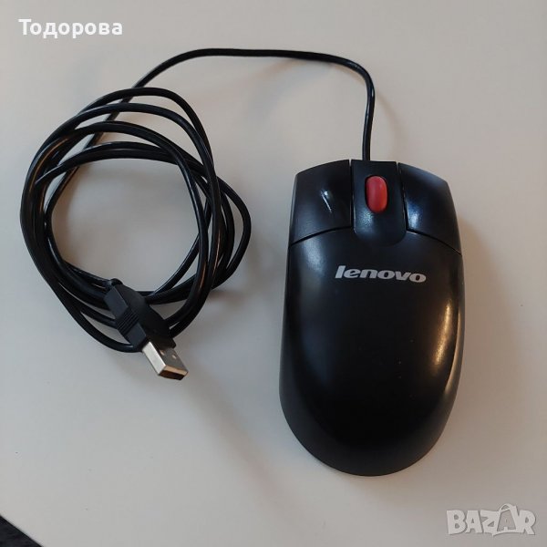 Mишка с кабел Lenovo, снимка 1