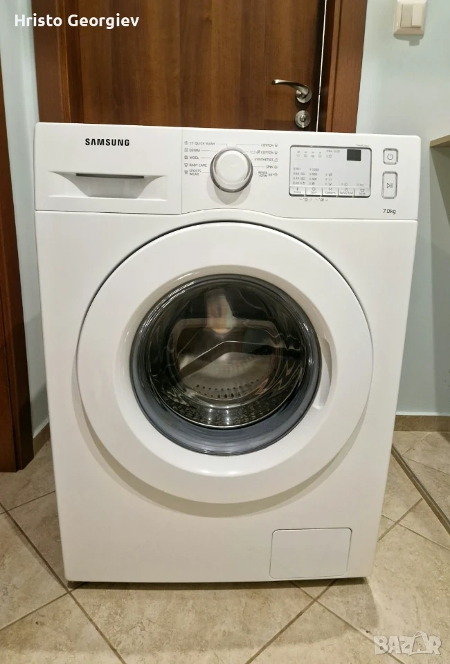 Пералня Samsung WW70J3283KW – 7 кг – перфектно състояние, снимка 1