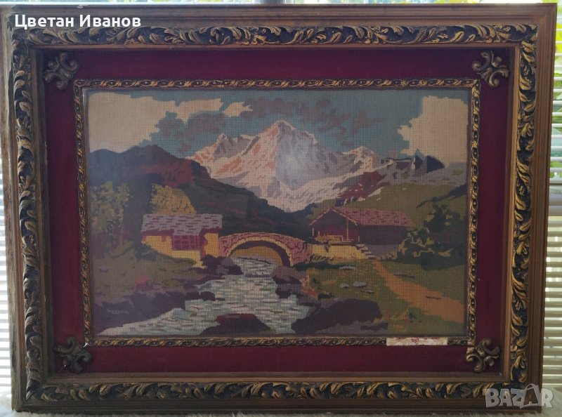 Голям гоблен с размери 98/75, снимка 1