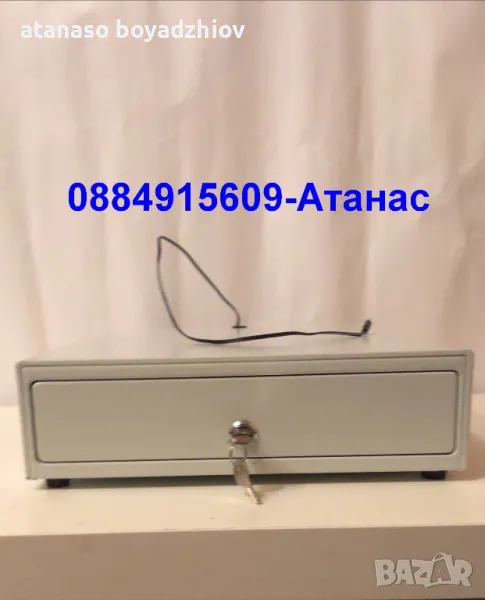 Сейф за банкноти AN 6V/8 с конектор, бял=70лв от Банско, снимка 1