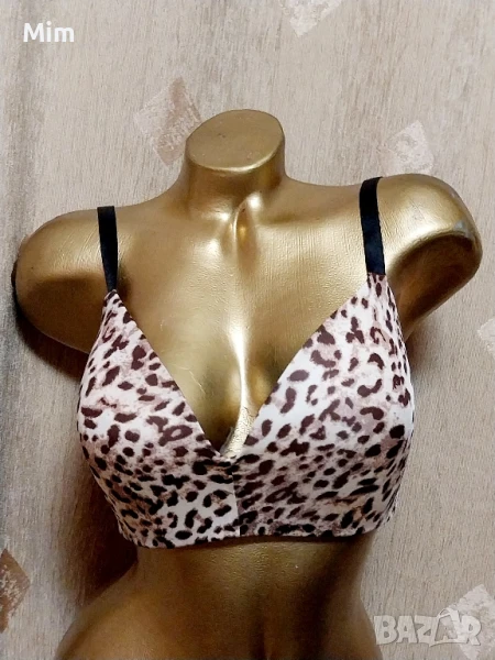 Hunkemoller 80 E Сутиен анимал принт без банели , снимка 1