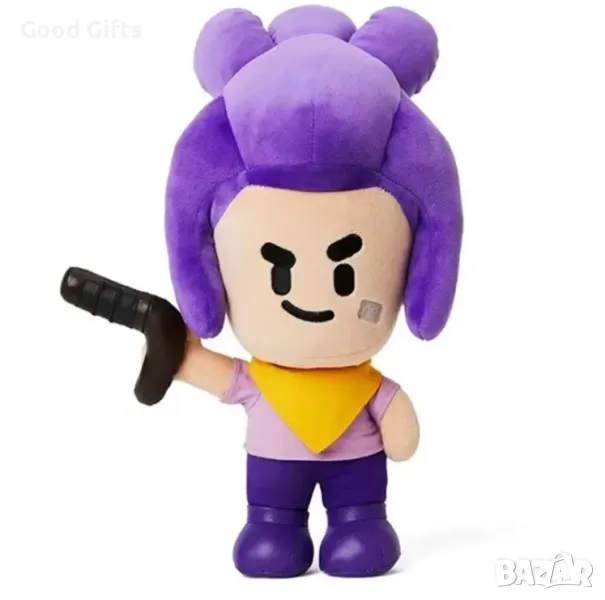 Плюшена играчка Brawl Stars Shelly, Brawl Stars Шели, 25см, снимка 1