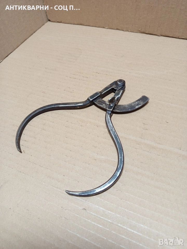 Соц Стар Ръчно Кован Външен Шублер. Номер 608., снимка 1