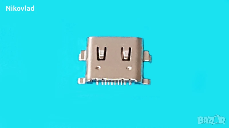 Букса 10 pin (конектор) Type C USB 3.1 хоризонтална , снимка 1
