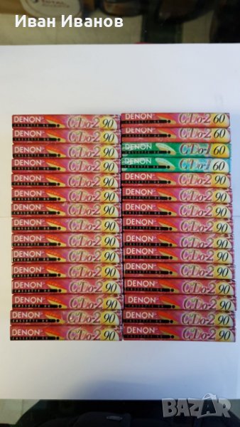 DENON аудиокасети хром японски, снимка 1
