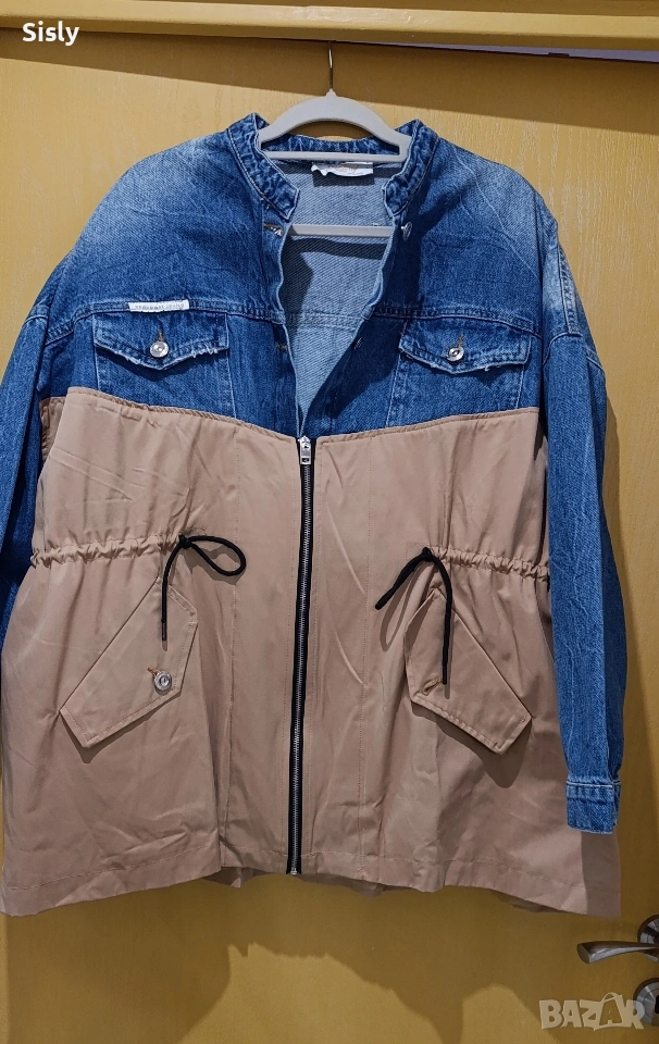 Уникално дънкови яке, снимка 1