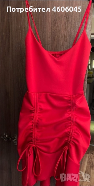 Официална червена рокля❤️✨, снимка 1