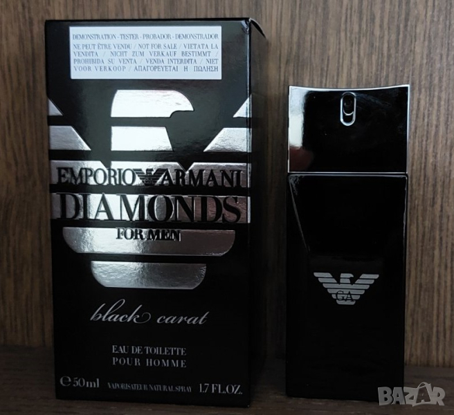 Giorgio Armani Diamonds Black Carat for Him EDT - тоалетна вода за мъже, снимка 1