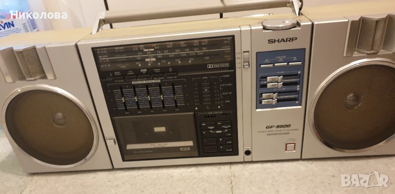 Продавам касетофон SHARP GF 9500H, за профилактика , снимка 1