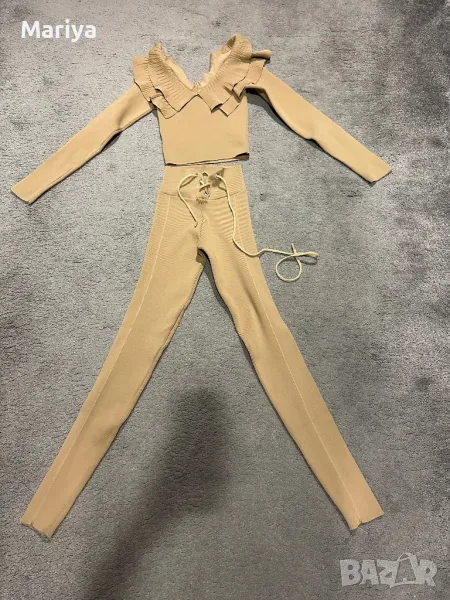 Комплект клин и блуза, снимка 1