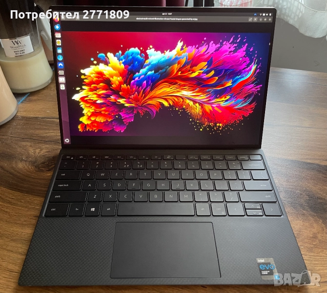 Лаптоп Dell XPS 9310 13,4 Inch Intel i7-1185G7 Като НОВ, снимка 1