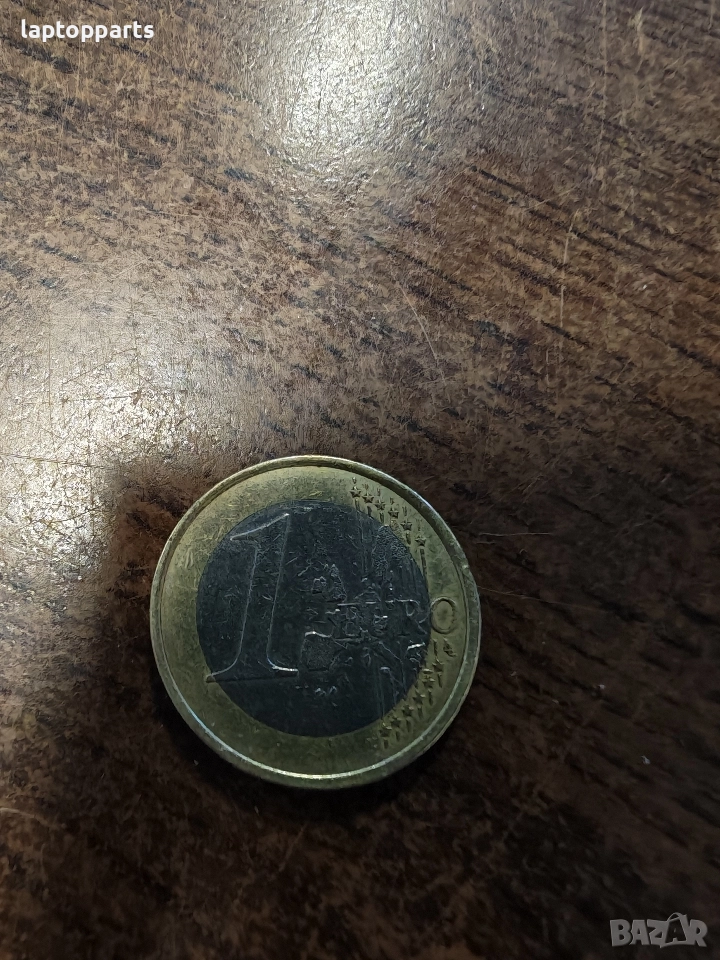 1 евро 2002 J, снимка 1