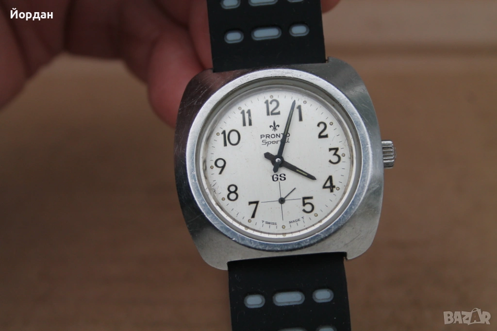 Швейцарски Мъжки ръчен часовник ''Pronto Sportal GS'', снимка 1