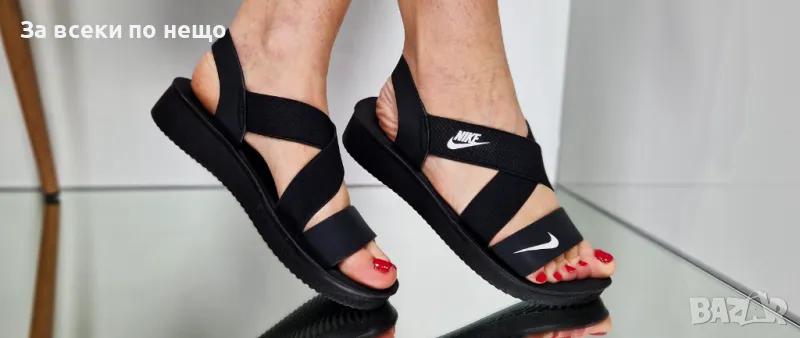 Nike Дамски Черни Сандали Найк Код P615, снимка 1