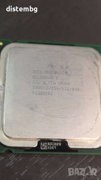 Процесор Intel Celeron D 2.8  s.775, снимка 1