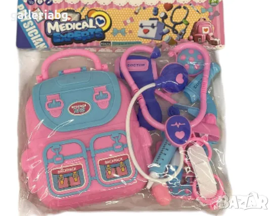 Детски лекарски комплект Medical Experts – с раничка и аксесоари 💉👩‍⚕️🩺, снимка 1
