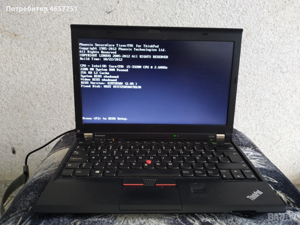 Lenovo Thinkpad x230 за части, снимка 1