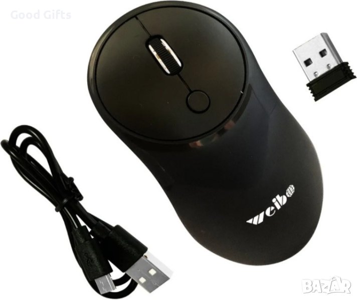 Безжична Wireless Мишка Weibo RF-5200 , снимка 1