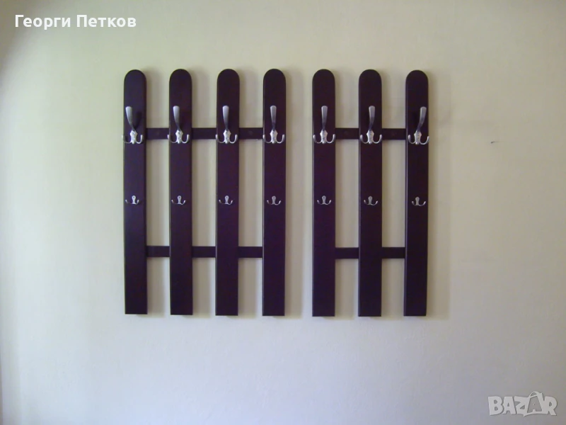 Закачалки от масив - тонирани., снимка 1