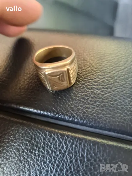 Мъжки пръстен 585 14к, снимка 1