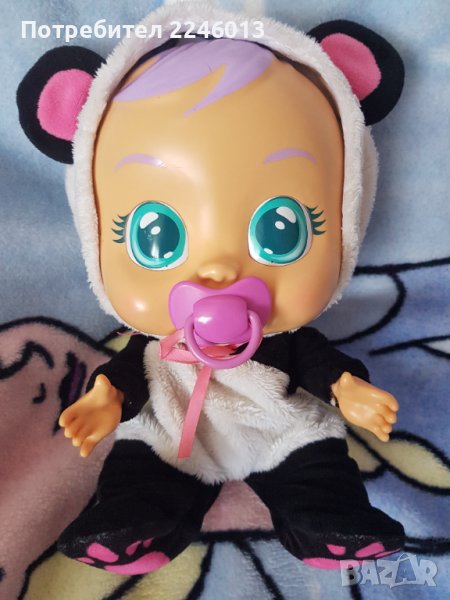 Плачеща кукла CrayBabies Pandy, снимка 1