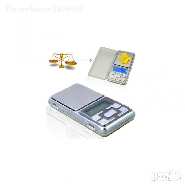 0110 Прецизна бижутерска електронна везна  до 300 и до 500 гр., снимка 1