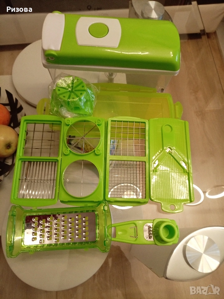 Пълен комплект рендета за салати, чесън и др, снимка 1