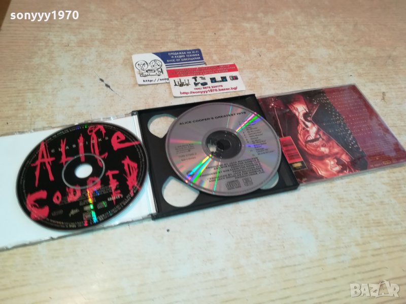 ALICE COOPER-2 ДИСКА ВНОС-SWISS 1811211039, снимка 1