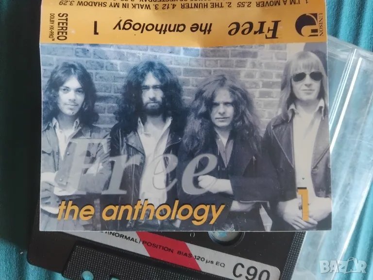 Free - The anthology - аудио касета музика, снимка 1