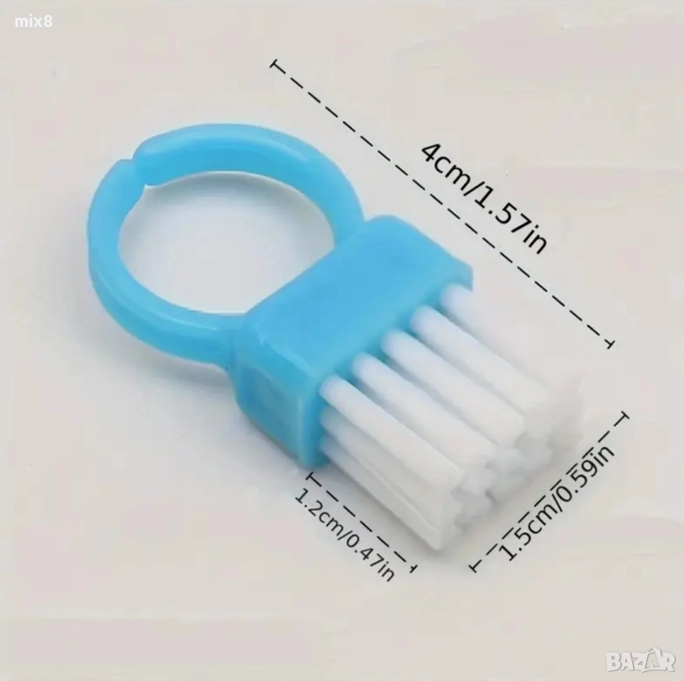 Четка за пръст 10 бр. комплект , снимка 1