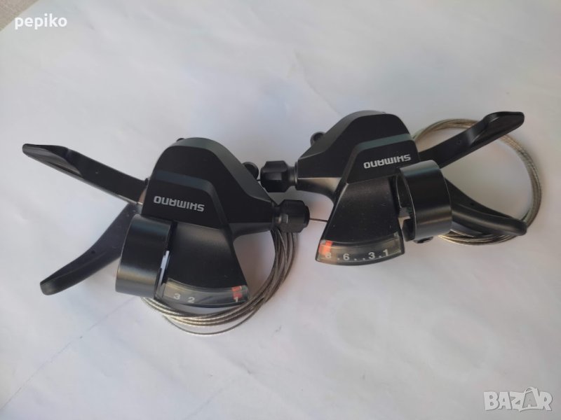 Продавам колела внос от Германия НОВИ палцови команди SHIMANO SL-M315 8 SPEED, снимка 1