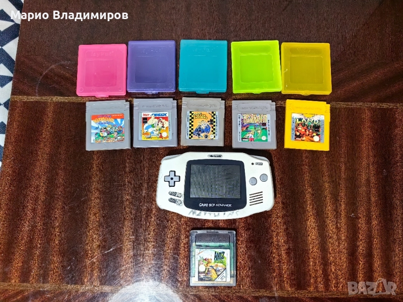 Nintendo Game boy (gameboy) advance white , снимка 1