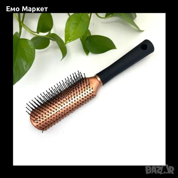 Антистатична четка за изправяне на коса със сешоар и за лесно разресване 23,11 x 4,57 x 4,06 cm, снимка 1