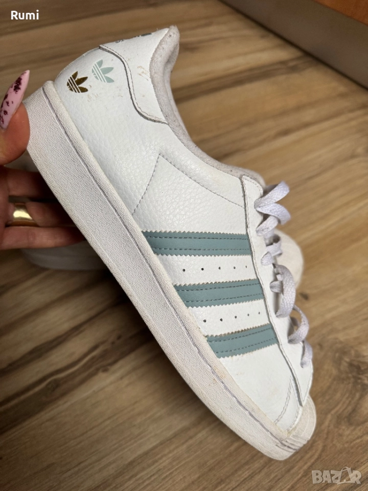 Оригинални мъжки кецове ADIDAS SUPERSTAR! 43 н, снимка 1