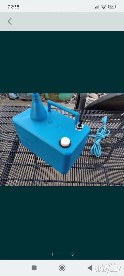 Професионална помпа за балони, снимка 1