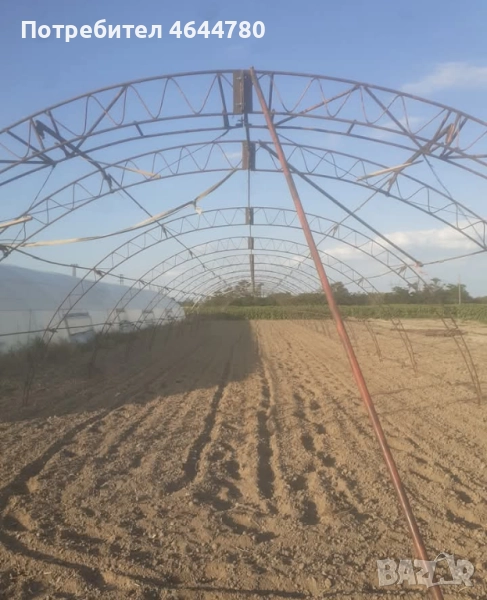 Ферми (дъги) за асеновградски оранжерии, от старите, ф18 плътно желязо, 7м ширина. , снимка 1